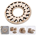  20Pcs Jewelry DIY Material Handmade Crafts DIY Wood Slices Jewelry Decorative