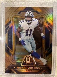 2023 Panini Gold Standard Micah Parsons 6/30 Cowboys Card #33