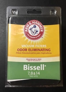 Juego de filtros de vacío eliminadores de olores Arm & Hammer Bissell 7 8 y 14 - Imagen 1 de 3