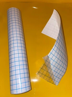 Transfer Tape Roll for psv Vinyl 50 Feet Clear Contact Paper 12" Roll - Image 1 of 4