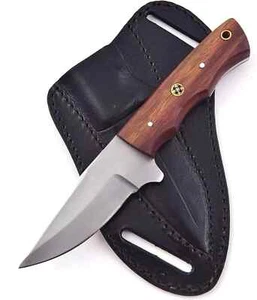 Handmade Fixed Blade Hunting Knife - 8 Inches Stainless Steel Razor Sharp Blade. - Foto 1 di 6