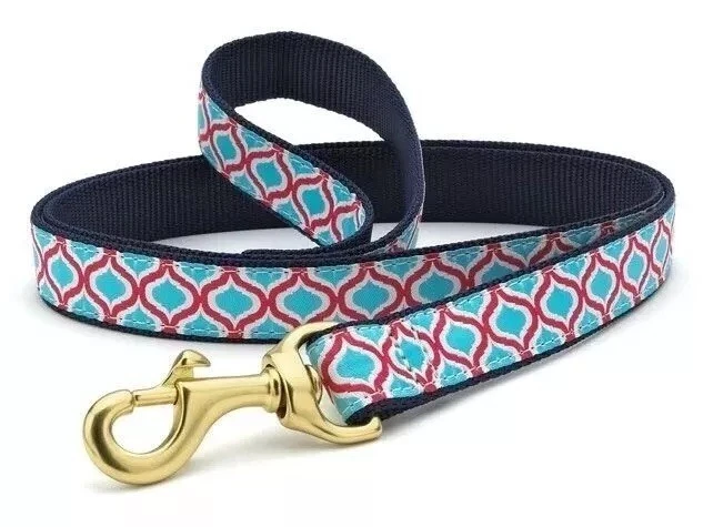 Correa para perro Up Country, Kismet azul, hecha en EE. UU., 6 pies 5/8" plomo estrecho Foto 1 de 1