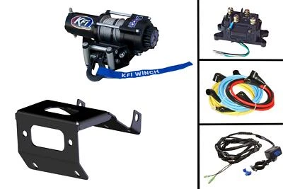KFI A2500-R2 2500lb Steel Winch Kit for 15+ Honda Rancher 420 & Foreman 500/520 - Image 1 of 4