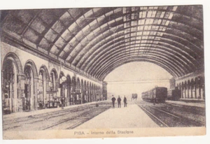 Cartolina - PISA - Interno Stazione. - Foto 1 di 1