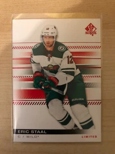 2019-20 SP Authentic Ltd Red #27 Eric Staal - Minnesota Wild - Bild 1 von 2