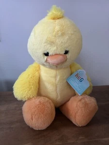 NEW Hug Me Yellow Duck Stuffed Animal Plush Easter Spring Gift 18" - Picture 1 of 7