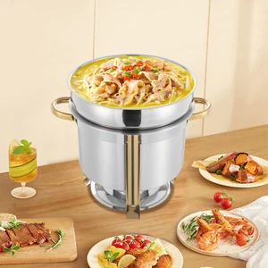 Scalda Zuppiera 11L Catering Scaldavivande Acciaio Inox 11,62Quart - Foto 1 di 21