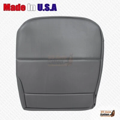 2004 2005 2006 Fits Isuzu NPR Truck Driver Side Bottom Vinyl Seat Cover Dk Gray - Image 1 of 4