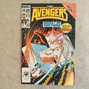 The Avengers #260 Marvel Comics 1985 primera portada clave/nebulosa de origen en estado bastante bueno/casi nuevo - Imagen 1 de 12