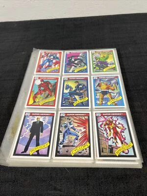 Juego de cartas coleccionables Impel Marvel Universe Series 1 1990 completo base 1-162 casi nuevo/como nuevo Foto 1 de 4
