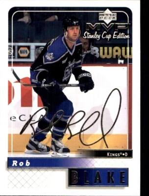 1999-00 Upper Deck MVP SC Edition SILVER SCRIPT #87 Rob Blake LOS ANGELES KINGS - Image 1 of 2