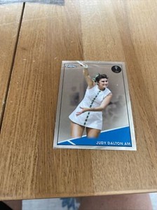 2021 Topps Chrome Tennis Base Card 14	Judy Dalton AM