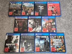 Sony PlayStation 4 PS4 Spiele Games Collection Konvolut Original OVP FSK18 - Bild 1 von 2