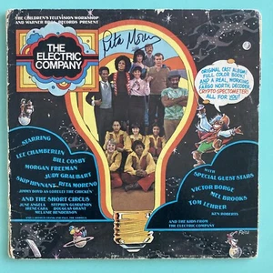 Rita Moreno Signed THE ELECTRIC COMPANY Vinyl LP Scratched - Gatefold Cover Torn - Picture 1 of 15