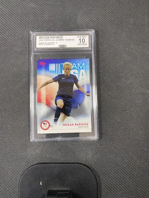 Megan Rapinoe 2016 Topps US Olympic Team 20 CCG 10 RC - Image 1 of 2