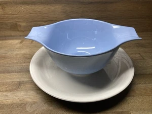 Vintage Homer Laughlin Skytone Gravy Boat Dish Made USA - Picture 1 of 4