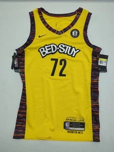 Nike Brooklyn Nets Biggie City Swingman CU0193-728 Uomo S 40 nuove con etichette. A82 - Foto 1 di 4