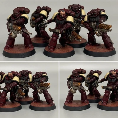 5 INFERNUS SPACE MARINES WARHAMMER 40 000 PRIMARIS КРОВАВЫЕ ВОРОНЫ 40K FLAMERS - Изображение 1 из 4