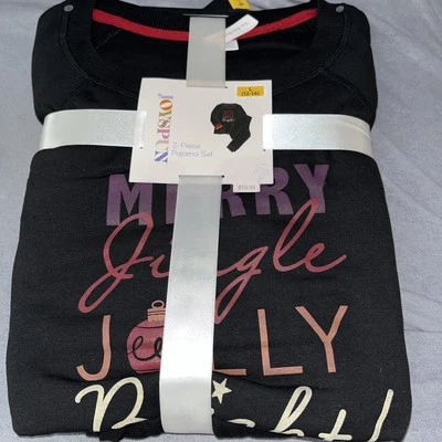 Новый с Ярлыками Joyspun супер мягкий Merry Christmas 2 изделия пижамы комплект Sz большой (12-14) - Изображение 1 из 2