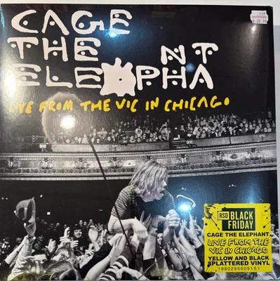 Cage The Elephant Live From The Vic In Chicago RSDBF 2025 YELLOW VINYL BRAND NEW - Image 1 of 2