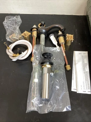 Brizo Two Handle Widespread Bathroom Faucet 6511-RBLHP Oil Rubbed Bronze C2 - Image 1 of 4