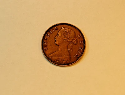 1872-H NEW FOUNDLAND 1 CENT - Image 1 of 2