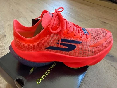 Skechers Aero Tempo Road Running Shoes (Size 7 Womens) (Red) - New - Image 1 of 4