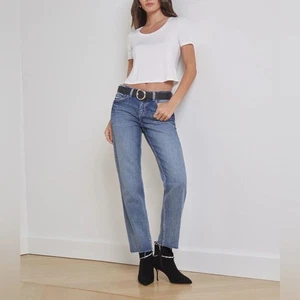 L'AGENCE Milana Low-Rise Jeans in Granada Size 26 - Imagen 1 de 4