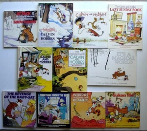 Calvin und Hobbes 11 Comics LOT, Bill Watterson - Bild 1 von 2