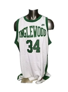 Paul Pierce Jersey SZ 3XL Basketball Englewood HS #34 Nike TAG 2005 Vintage - Picture 1 of 14