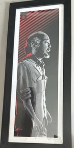 KARATE KID Sensei Miyagi Kunstdruck von Jeff Boyes - Miyagi-Do - 9x24 - signiert # - Bild 1 von 2