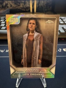 2025 Topps Chrome Star Wars The National Leia Organa SW-5 - Picture 1 of 2