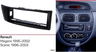 Radioblende Pour Renault Megane : Année 1996 – 2002 - Photo 1/4