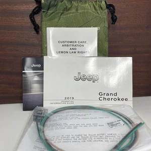 2019 Jeep Grand Cherokee OEM Owner's Manual Set - Bild 1 von 1