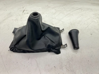 Soporte y perilla de cuero para palanca de cambios Honda Del Sol 1993-97 OEM Foto 1 de 4