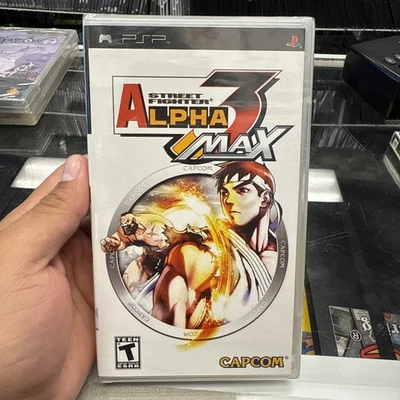 Street Fighter Alpha 3 MAX PSP Playstation Portable 2006 Brand New Sealed - Image 1 of 4