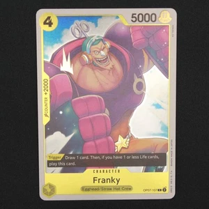 Franky 500 Years in the Future One Piece OP07-107 R FOIL NM - Picture 1 of 6
