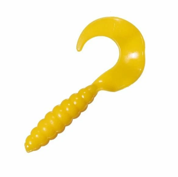  Arkie Curl Tail Grub paquete de 2 en 10 ~ Bass Crappie ~ Cebo suave ~ 12 opciones de color ~ Plantilla Foto 1 de 1