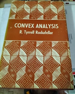 KONVEXE ANALYSE R. Tyrrell Rockafellar PRINCETON UNIVERSITY PRESS - Bild 1 von 2