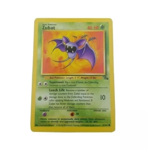 Pokémon TCG Zubat Fossil 57 Regular Unlimited Common - Bild 1 von 5