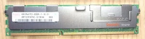Server RAM 4 GB DDR3 PC3 8500 REG ECC DIMM 240 HYNIX HMT151R7AFP4C-G7 RX300 S5 - Bild 1 von 2