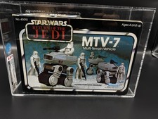 Star Wars 1983 Return Of The Jedi MTV-7 MISB AFA CAS 90
