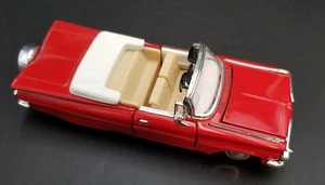 SS5721 1959 Chevrolet Impala Red Convertible 6" Diecast Pull Back - Picture 1 of 8