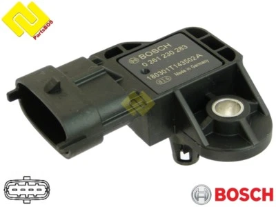 BOSCH 0261230283 INTAKE MANIFOLD PRESSURE SENSOR MAP ,0261230042 ,13627966237..  - Image 1 of 4