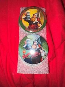 BOTONES PIN BACK PUBLICIDAD CERVEZA 4 3" - Imagen 1 de 2