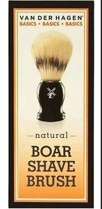 Natural Boar Bristle Shave Brush Van Der Hagen Natural Shaving NIB - Picture 1 of 1