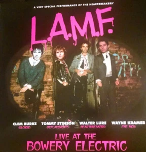 NEW LAMF vinyl Lp Live At The Bowery Walter Lure Heartbreakers johnny thunders - Picture 1 of 2