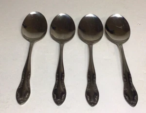 Juego de 4 cucharas de sopa ovaladas Northland Royal Ballad 6 7/8 pulgadas de acero inoxidable - Imagen 1 de 17