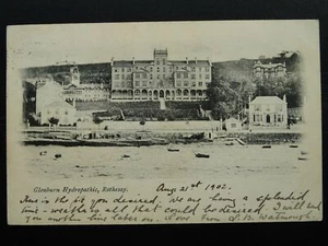 Scotland Isle Of Bute ROTHESAY Glenburn Hydropathic c1902 UB Postcard - Picture 1 of 2