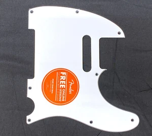 Fender Squier Affinity Tele PICKGUARD WHITE/BLACK/WHITE 3-PLY ~ Telecaster - Picture 1 of 11